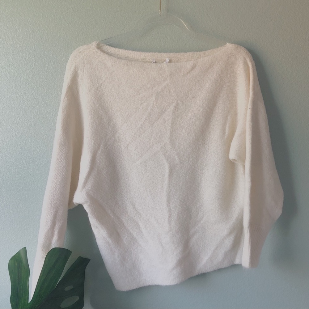 Off Shoulder Sweater - Picture 2 of 5